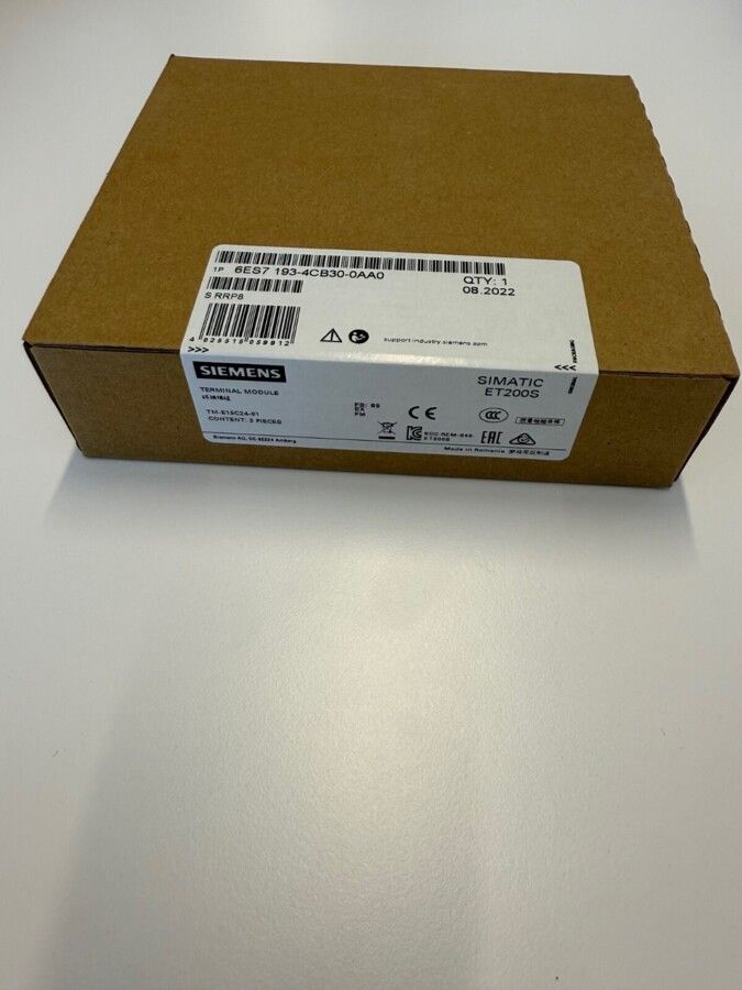 Siemens ET200S Terminal Module 5x 6ES7193-4CB30-0AA0